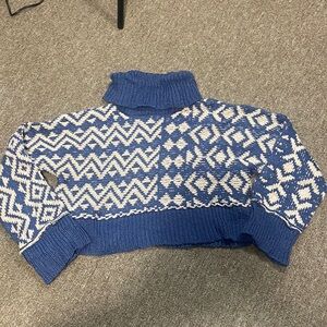 Chunky Cropped Sweater